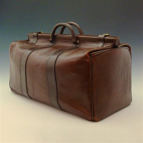 gladstone bag pattern|large leather gladstone bag.